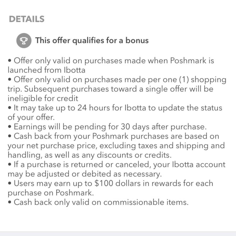 🚨🚨 IBOTTA CASH BACK 🚨🚨 - Picture 2 of 2